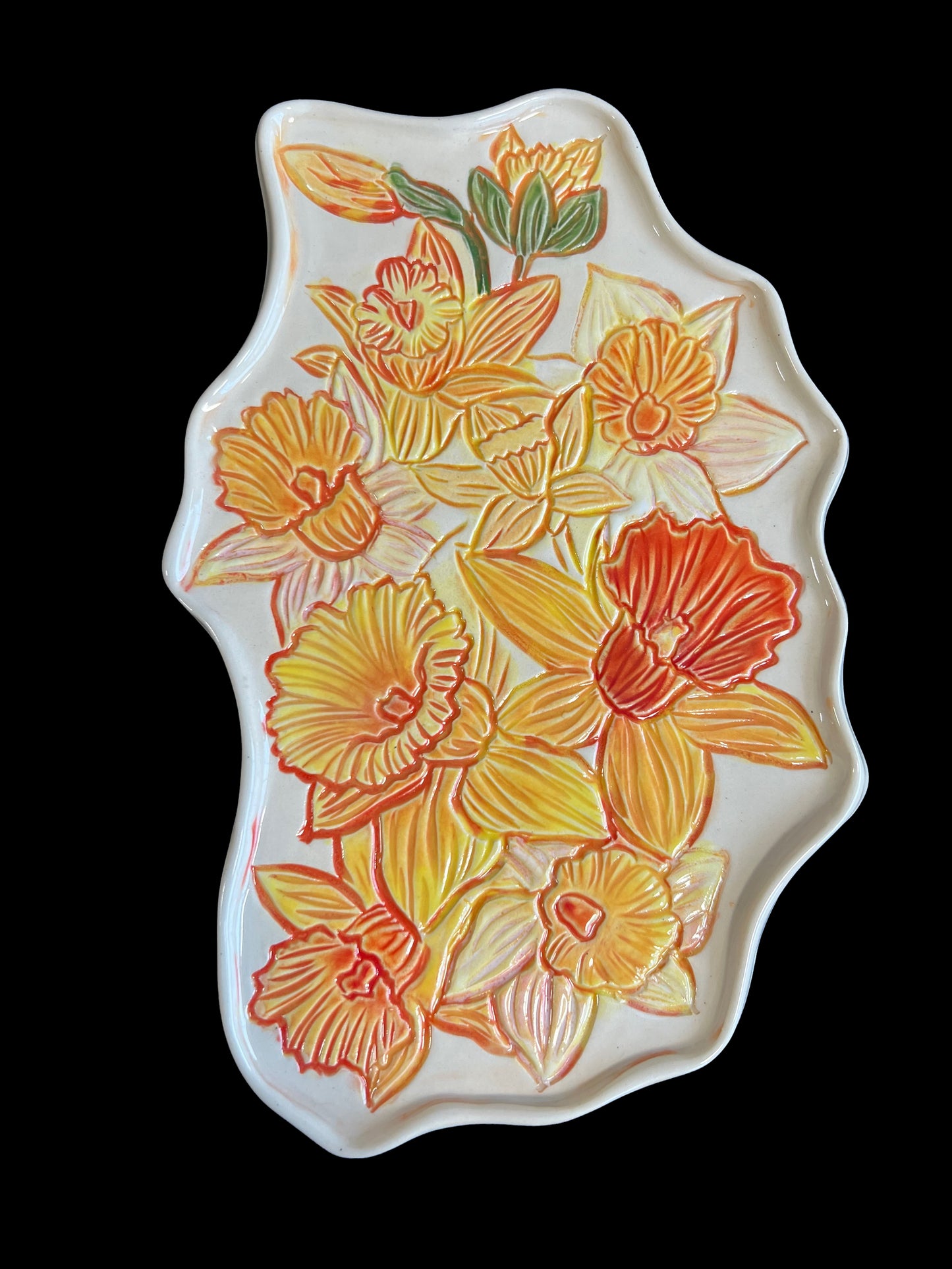 Daffodil Plate