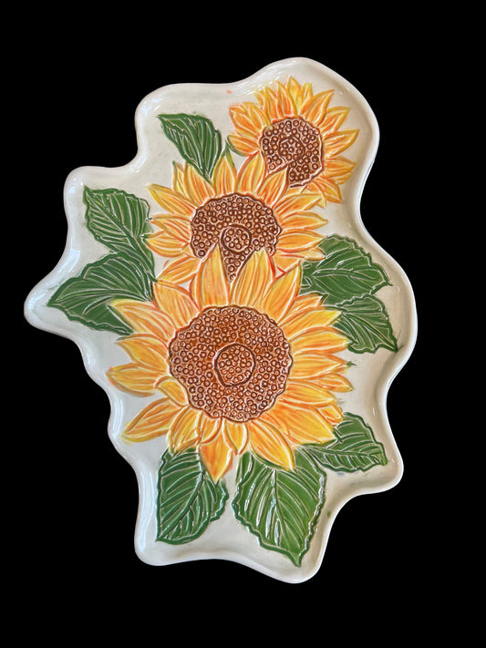 Sunflower Plate