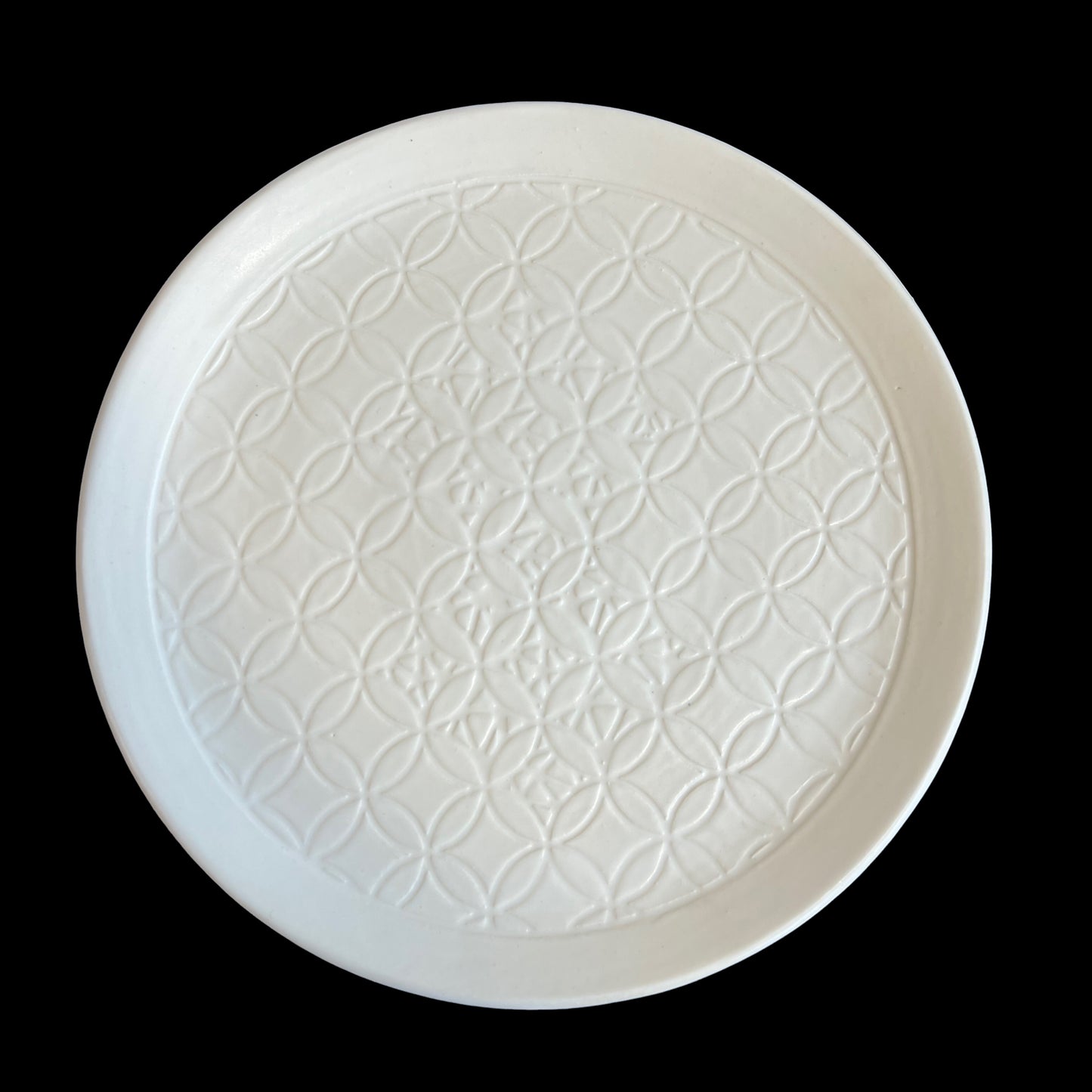 White Serving Plate